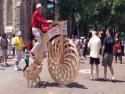 Dřevěný velociped
