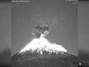       Erupce sopky Popocatépetl      