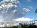 Erupce sopky Mt. Sinabung