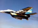 Nízký přelet MiG-29 (Ukrajina)