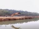     Pes přeskočil 5 metrů širokou řeku    