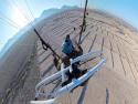     Moto-paraglider v ohrožení    