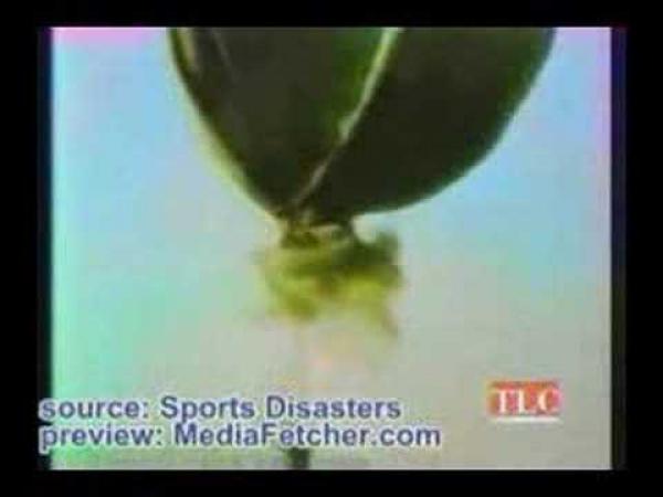 Horkovzdušný balon - nehoda