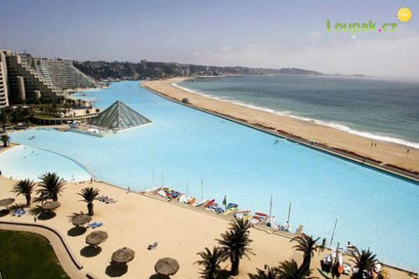 Chile - největší bazén na světě