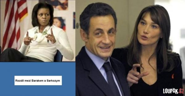 Rozdíl mezi Sarkozym a Obamou