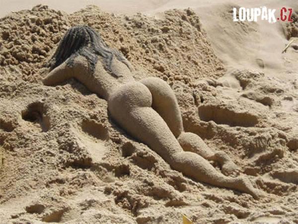 OBRÁZKY - Úžasné výtvory z písku