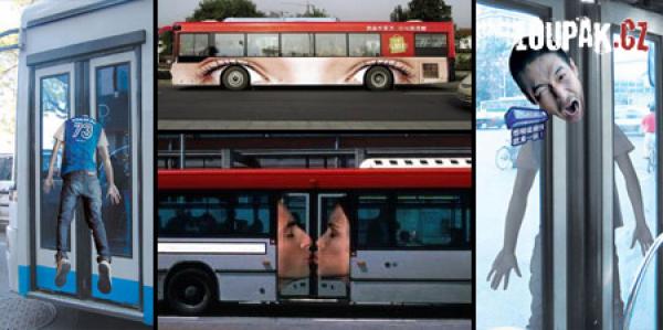 OBRÁZKY - Autobusy - Originální reklamy