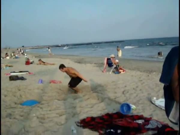 Borec - Skoky na pláži