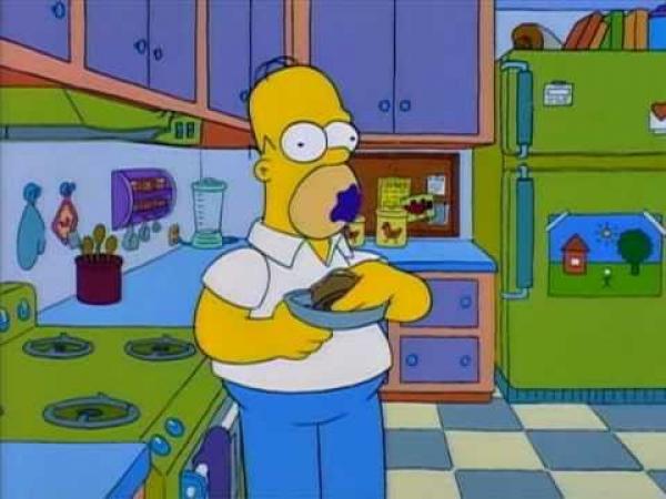 Simpsonovi - Homerův koláč
