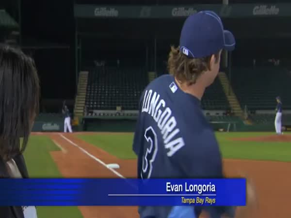 Baseballová machrovinka při rozhovoru