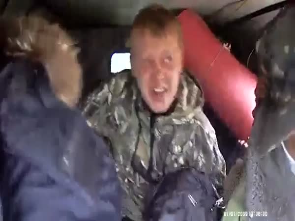 Rusko - Kalba v autě za jízdy