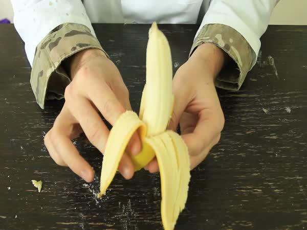 Jak jíst banány