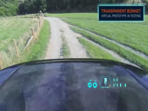 Land Rover: Průhledná kapota 
