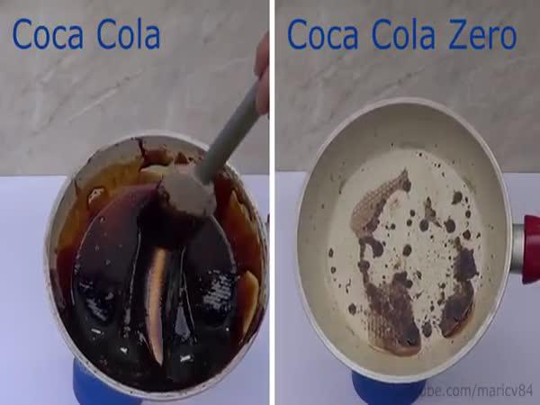   Test cukru v Coca Cole  