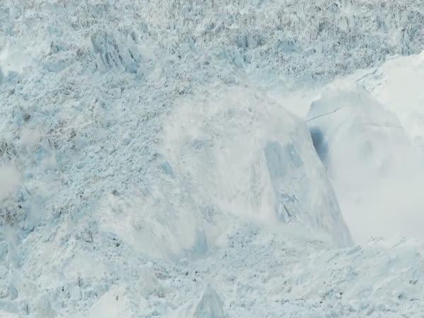 Největší natočené telení ledovců