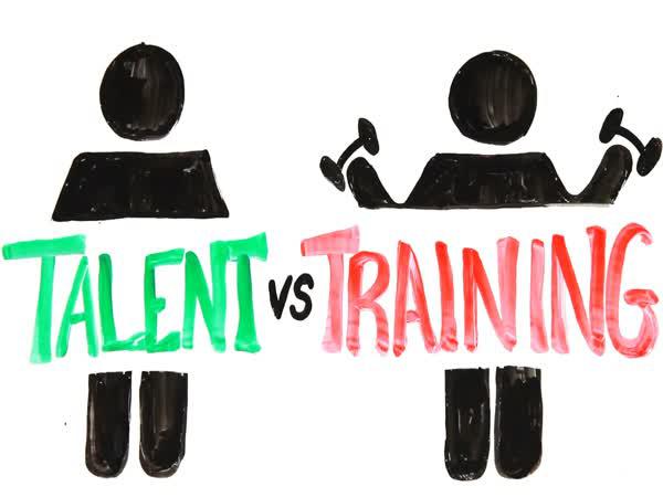 Talent versus trénink