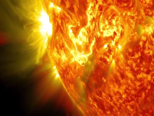     Krásné záběry našeho Slunce    