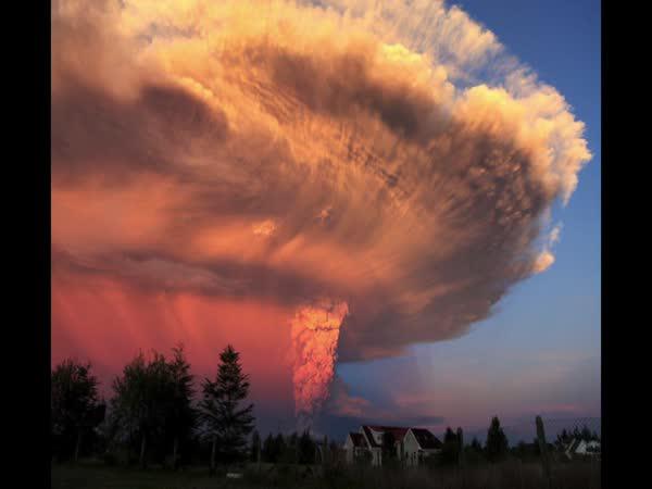 Chile - probuzená sopka