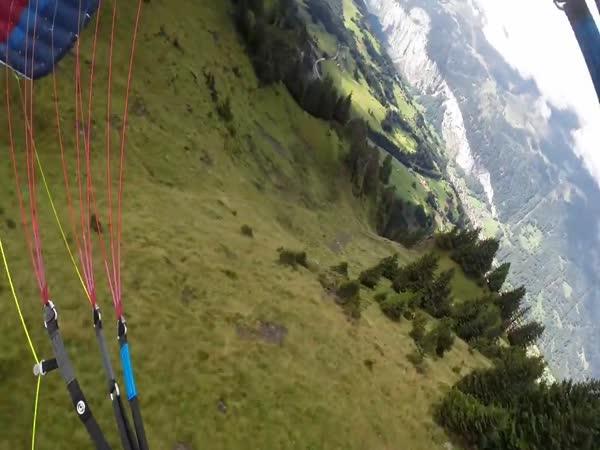 Speedflying v Alpách
