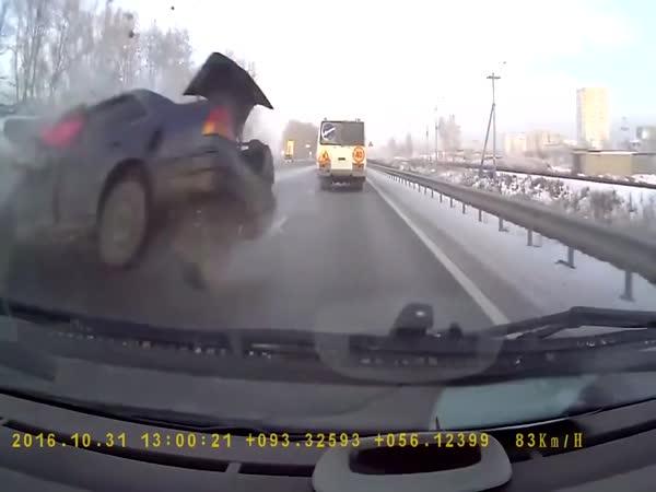 Rusko – Tragická dopravní nehoda      