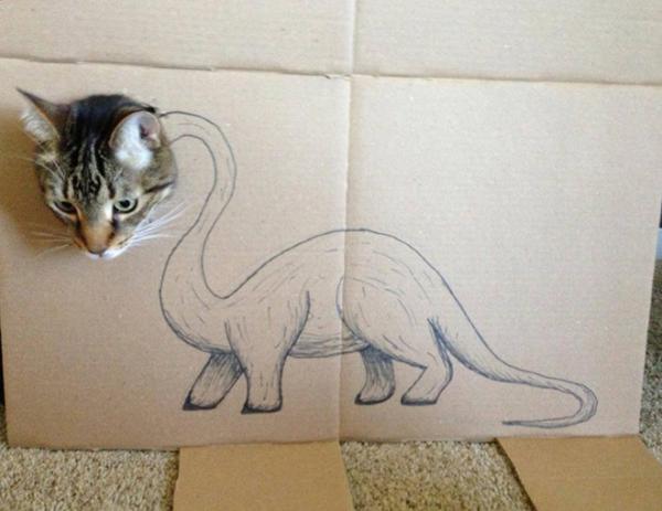 GALERIE – Z koček dinosauři