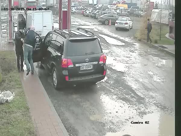 Silniční pomsta vůči slovenskému řidiči