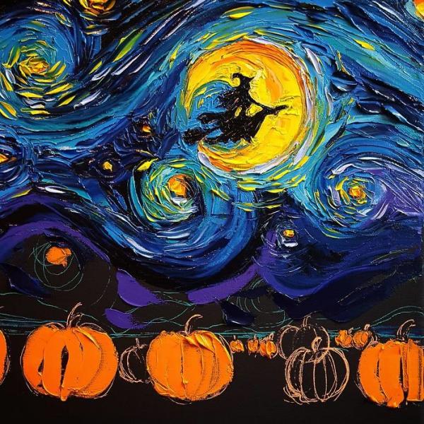       Obrazy inspirované Van Goghem #1      