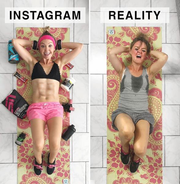       GALERIE – Instagram vs. realita       