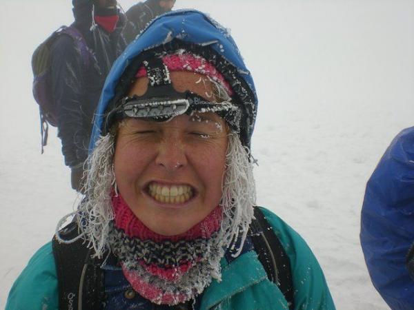     GALERIE – Zmrazené vlasy    