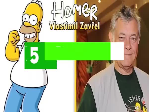       TOP 5 – Čeští Simpsonovi      