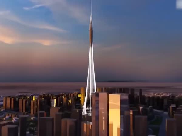     Arabský kilometr vysoký mrakodrap
