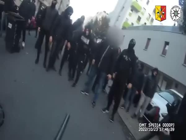     Praha – policie vs. hooligans     