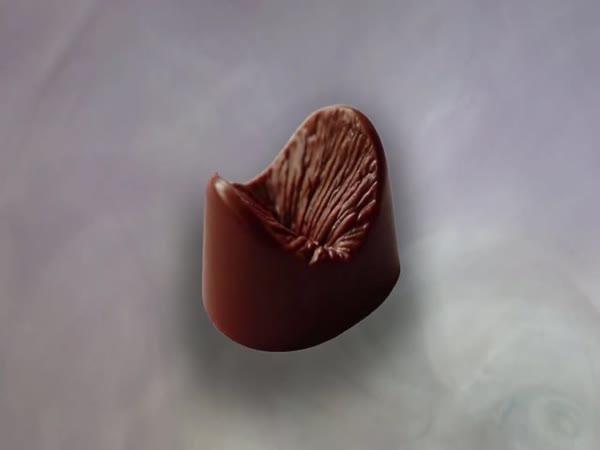     Čokoládový odlitek zadku  