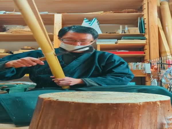      Tradiční bambusová aktovka      