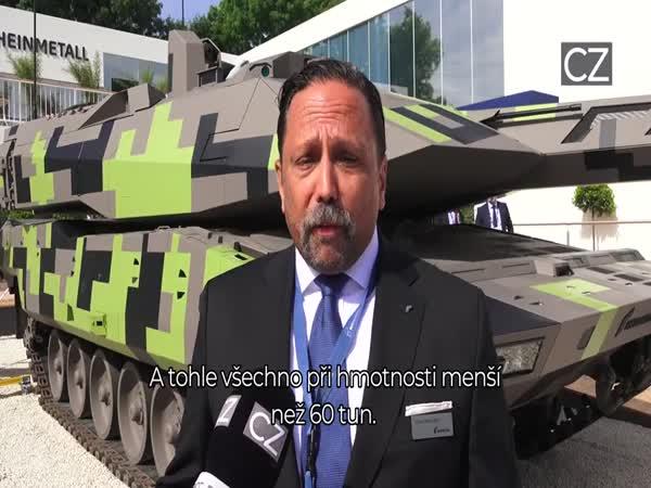     Nový armádní tank Leopard 2    