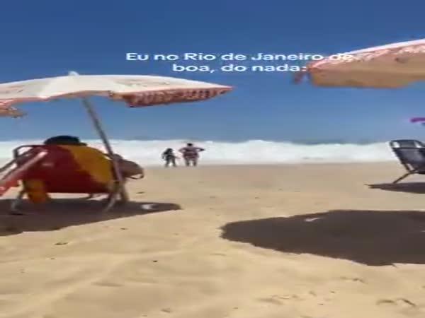     Pohoda na pláži v Rio de Janeiru  